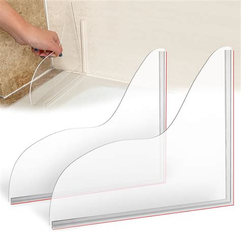 shower door leak guard|Amazon.com: Shower Door Water Deflector